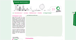 Desktop Screenshot of financeresponsable.org